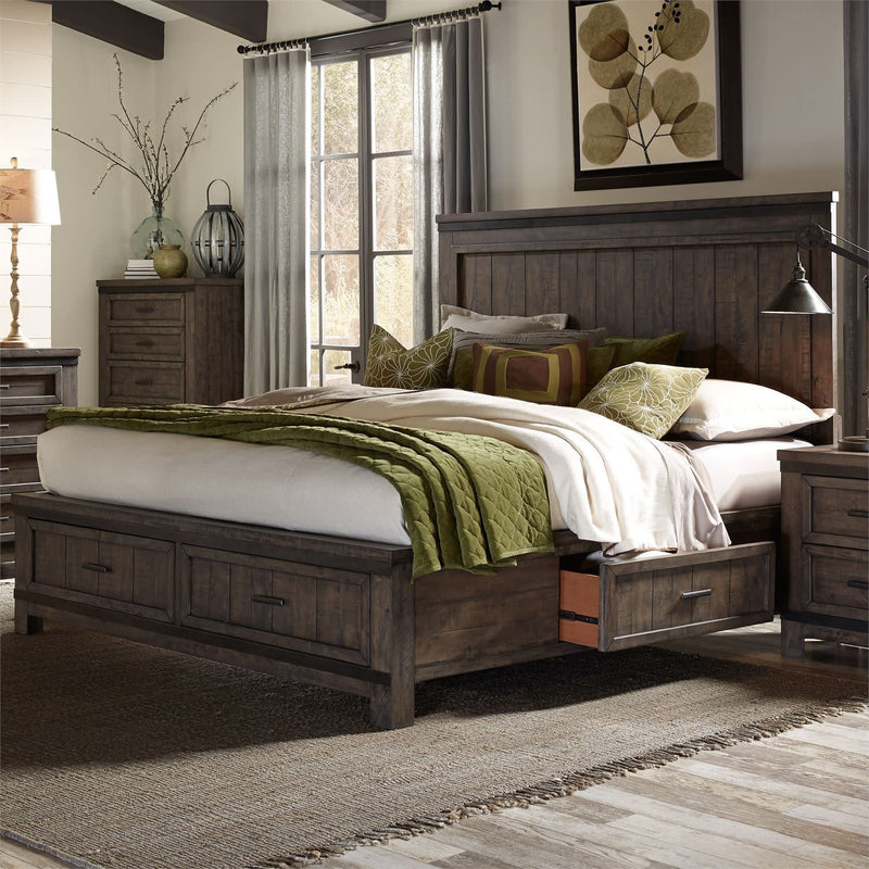Thornwood Hills Queen Two Sided Storage Bed