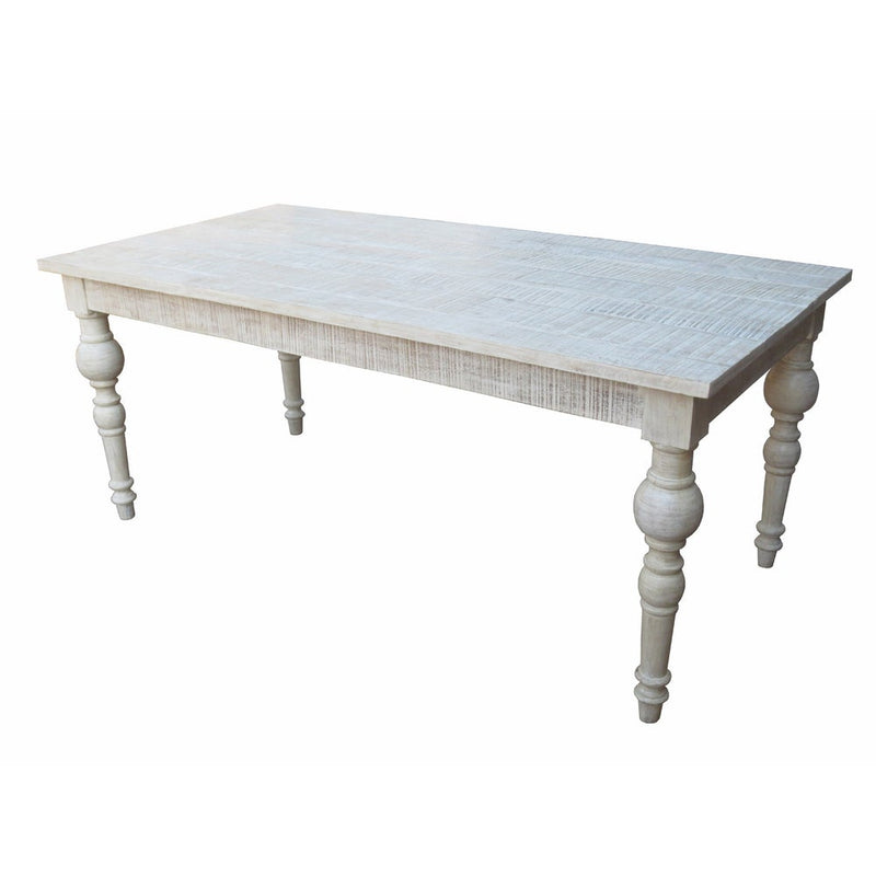 Rectangle Table-Washed White