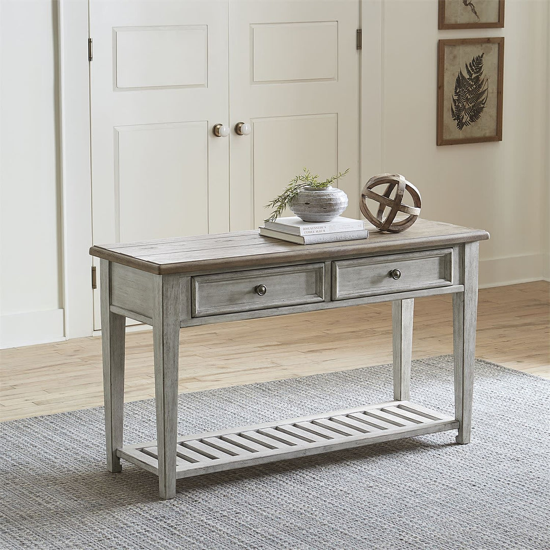 Heartland 2 Drawer Sofa Table