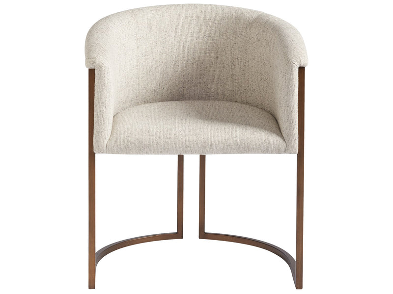 Modern - Brooks Arm Chair -Coconut Metal
