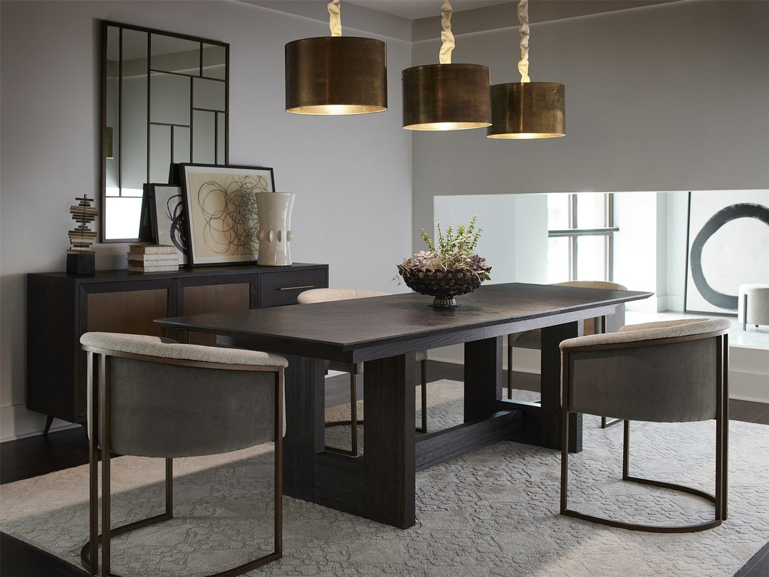 Modern - Brooks Arm Chair -Coconut Metal