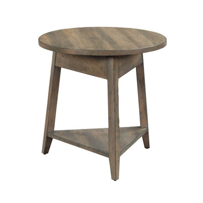 Mill House 24" Bowler Round End Table