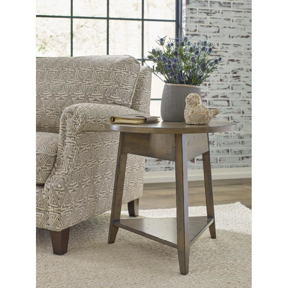 Mill House 24" Bowler Round End Table