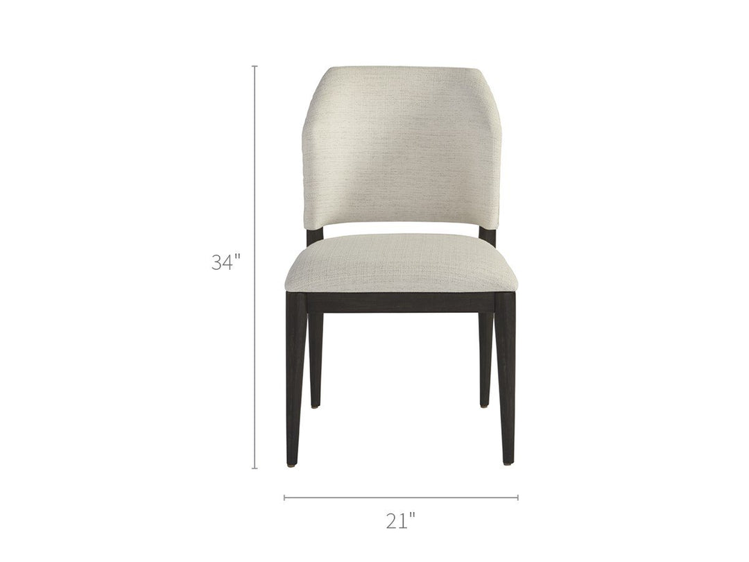 Spaces - Evan Barrel Back Chair -Dover Natural