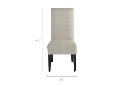 Spaces - Addison Side Chair -Dover Natural