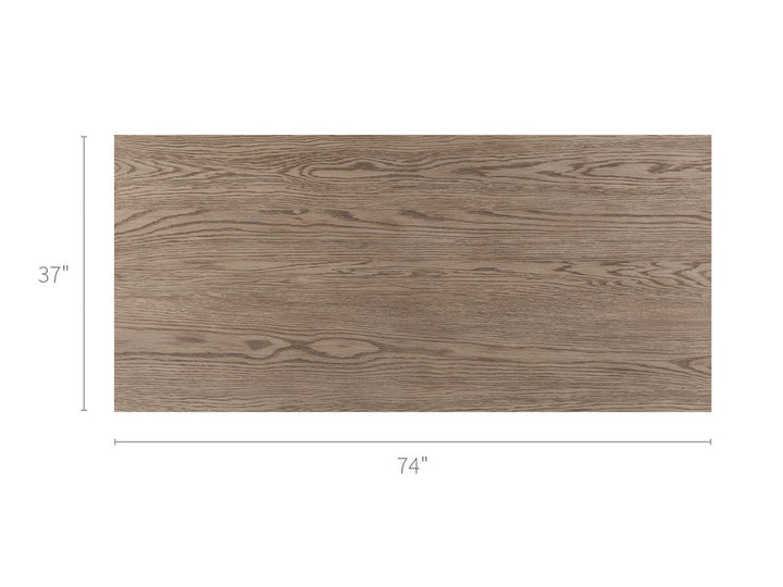Spaces  - Hamilton Dining Table Oak Top