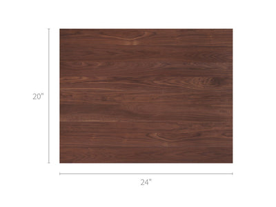 Spaces - Vance End Table Walnut Top