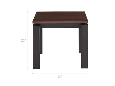 Spaces - Vance End Table Walnut Top