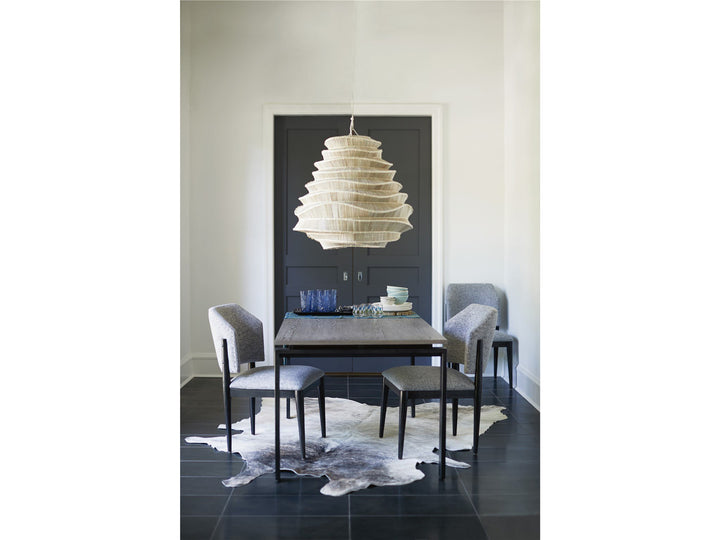 Spaces - Evan Barrel Back Chair -Nabor Silver