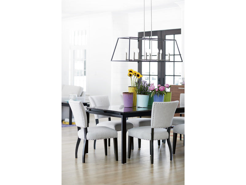 Spaces - Hamilton Dining Table Black Marble Top