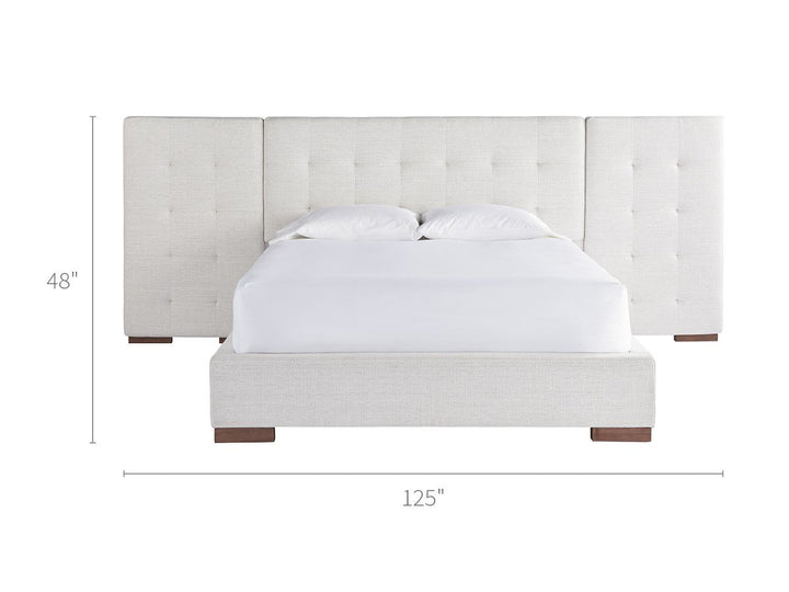Spaces - Complete Queen Brantley Bed w/Panels
