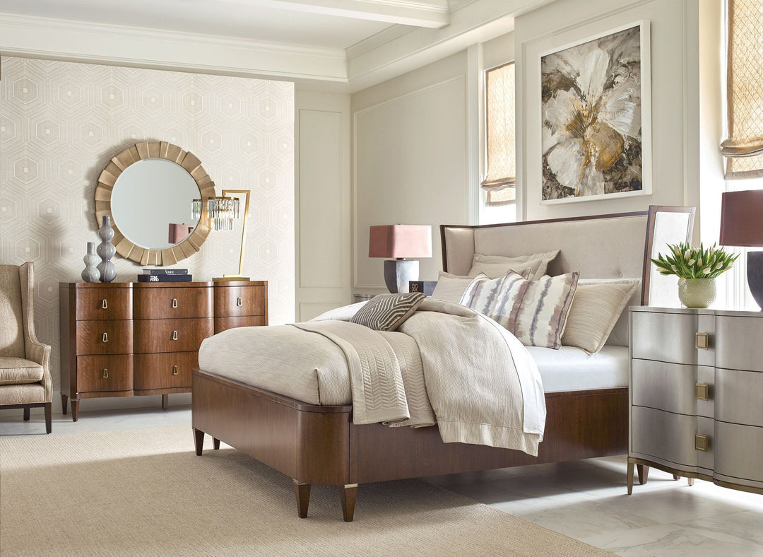 Morris Upholstered King Bed