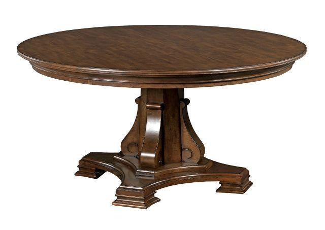 Stellia 60" Pedestal Table Complete
