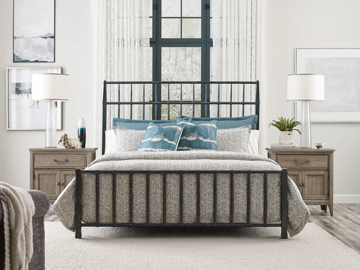 Sylvan King Metal Bed