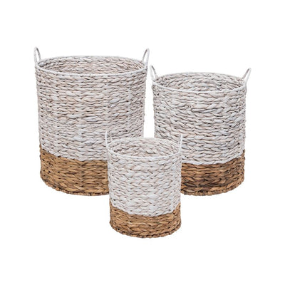 Set of 3 Ariana Natural Baskets