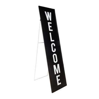 Standing Welcome Sign