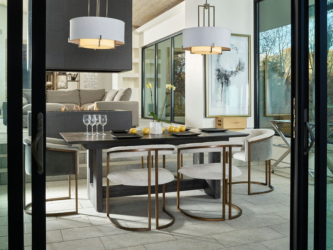 Modern - Brooks Arm Chair -Coconut Metal