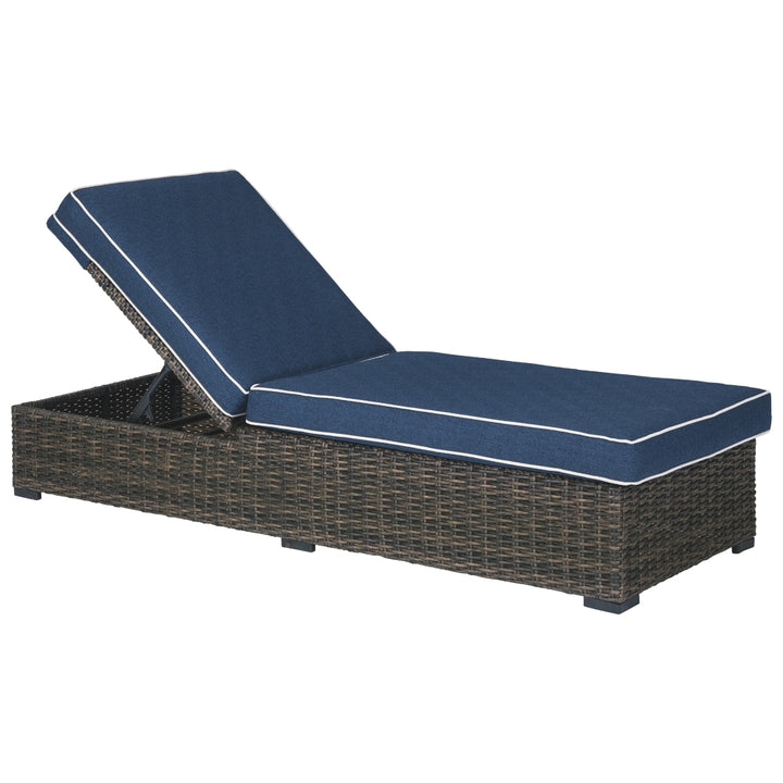Chaise Lounge with Cushion