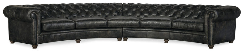 Weldon Majesty Tufted Sectional Sofa