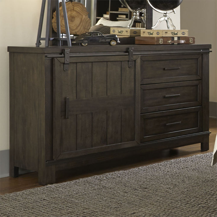Thornwood Hills Barn Door Dresser