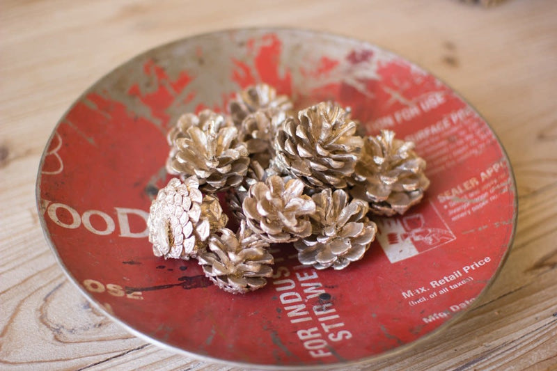 Bag Of Pine Cones-champagne