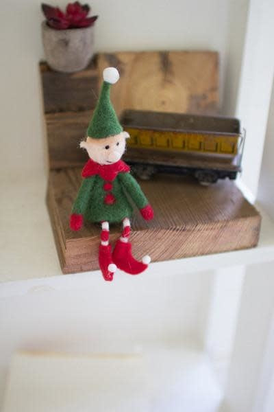 Felt Elf On A Shelf - Small
