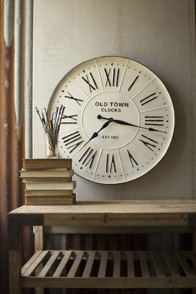 Enameled Wall Clock