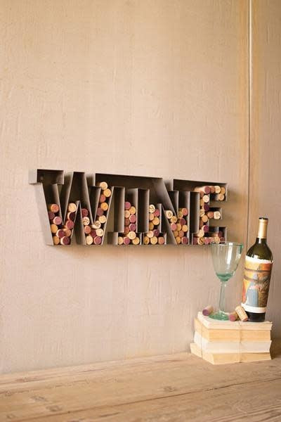 Metal Wine Cork Holder