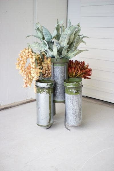 Five Tiered Military Canister Rack