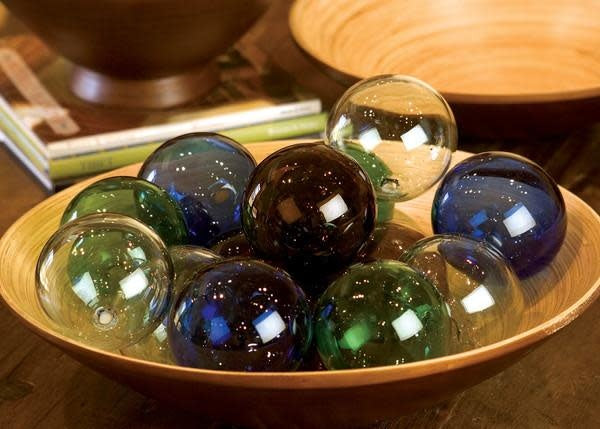 Recycled Glass Ball - Clear