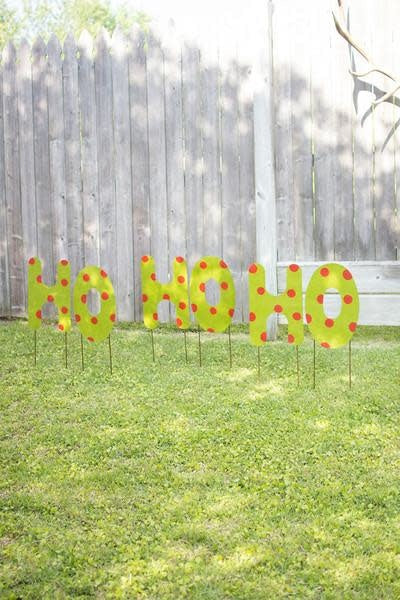 Christmas Yard Art - Ho, Ho, Ho