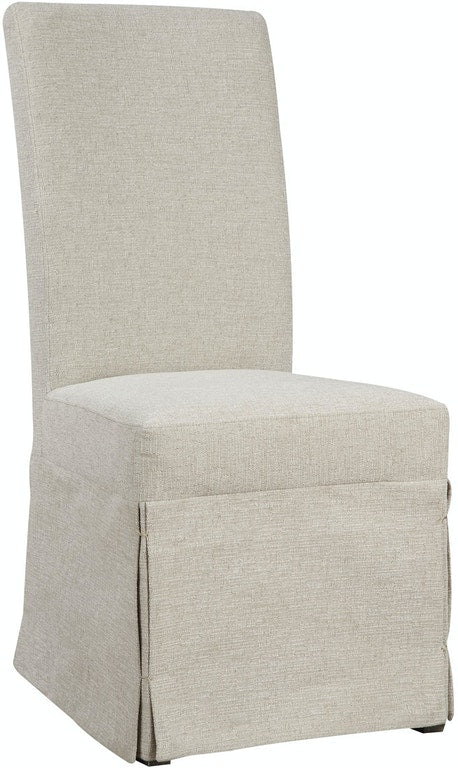 Parsons Chair Upholstered -White Linen