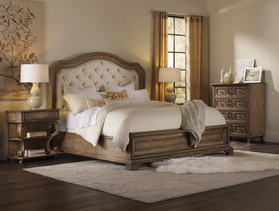 Solana Queen Upholstered Panel Bed