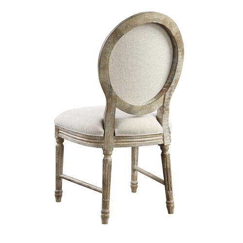 Pennington Side Oval Fabric Chair