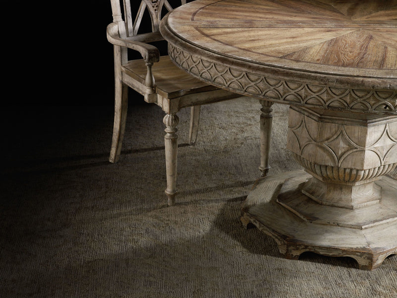 Chatelet Round Dining Table with One 20&