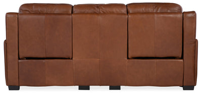 Lincoln Power Recline Sofa w/ Power Headrest &Lumbar Recline