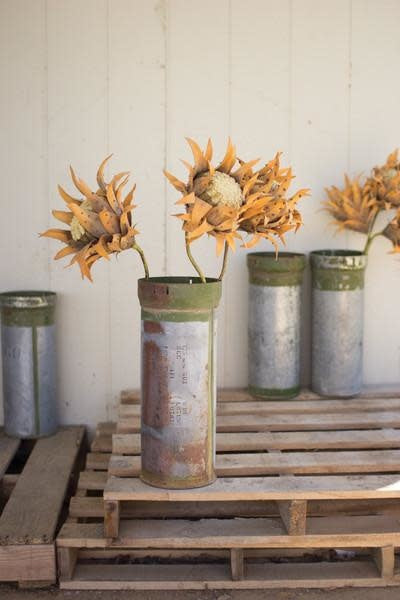 Reclaimed Military Canister