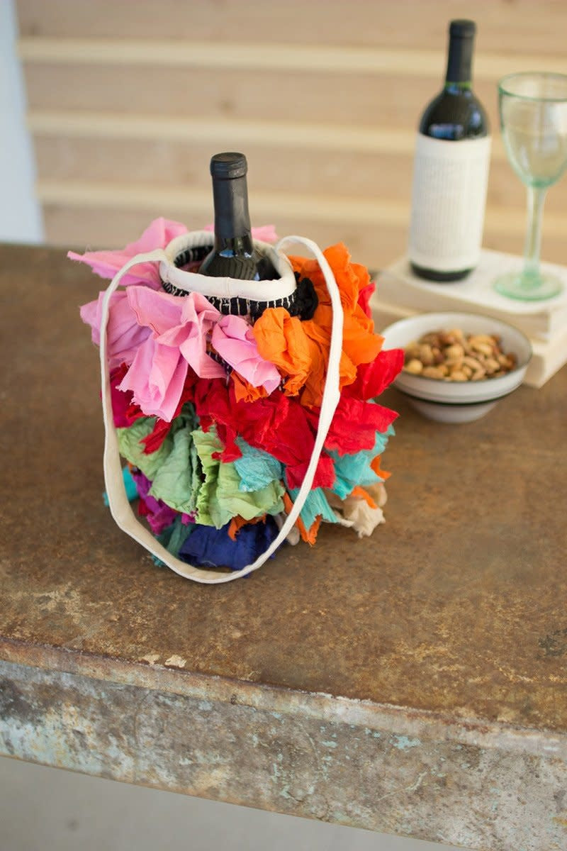 Shaggy Rag Wine Bag