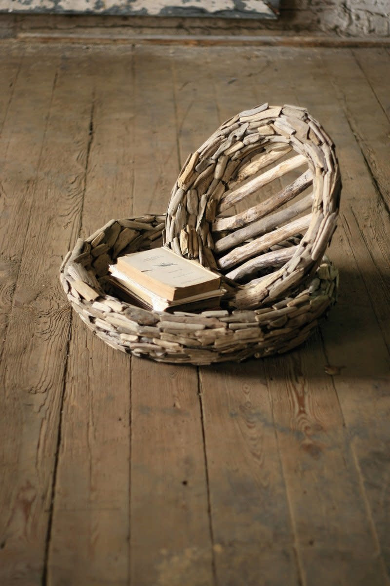 Set Of 2 Large Driftwood Bowls
