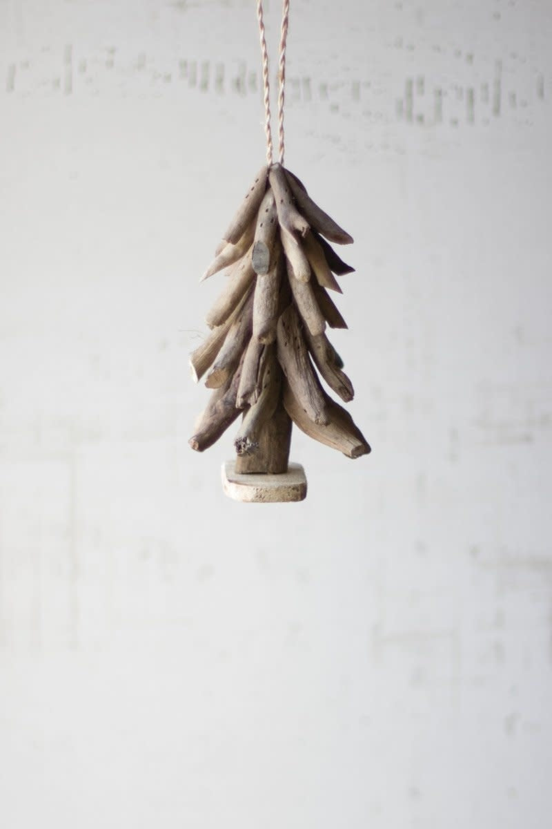 Driftwood Tree Christmas Ornament