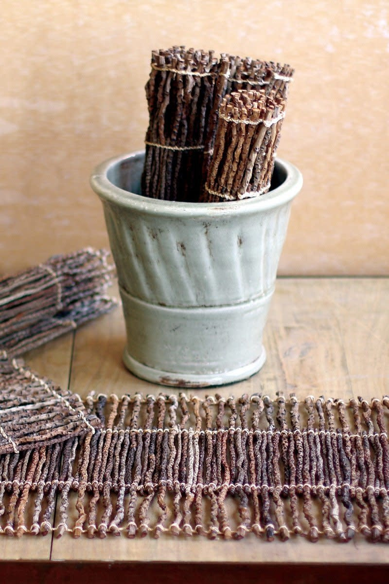 Set of Six Coco Twig Placemats