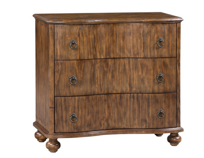 3 Drawer Curved Front Chest