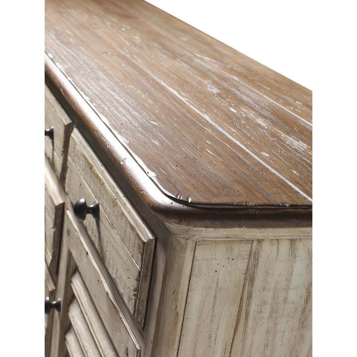 Weatherford Cornsilk 56" Entertainment Console