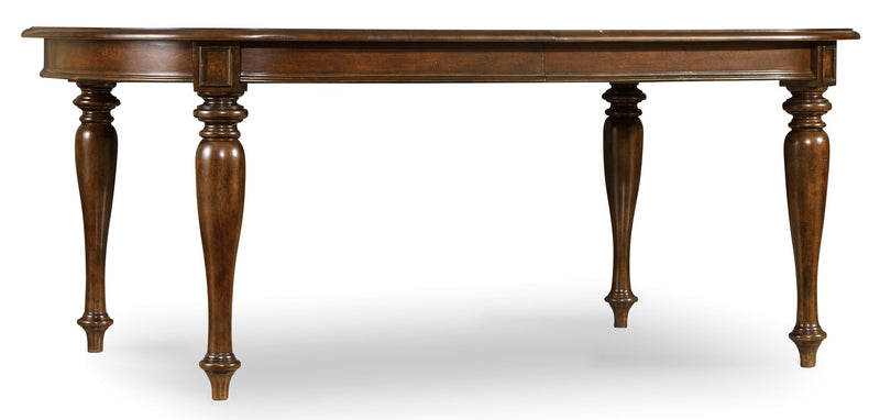 Leesburg Leg Table with Two 18 Leaves