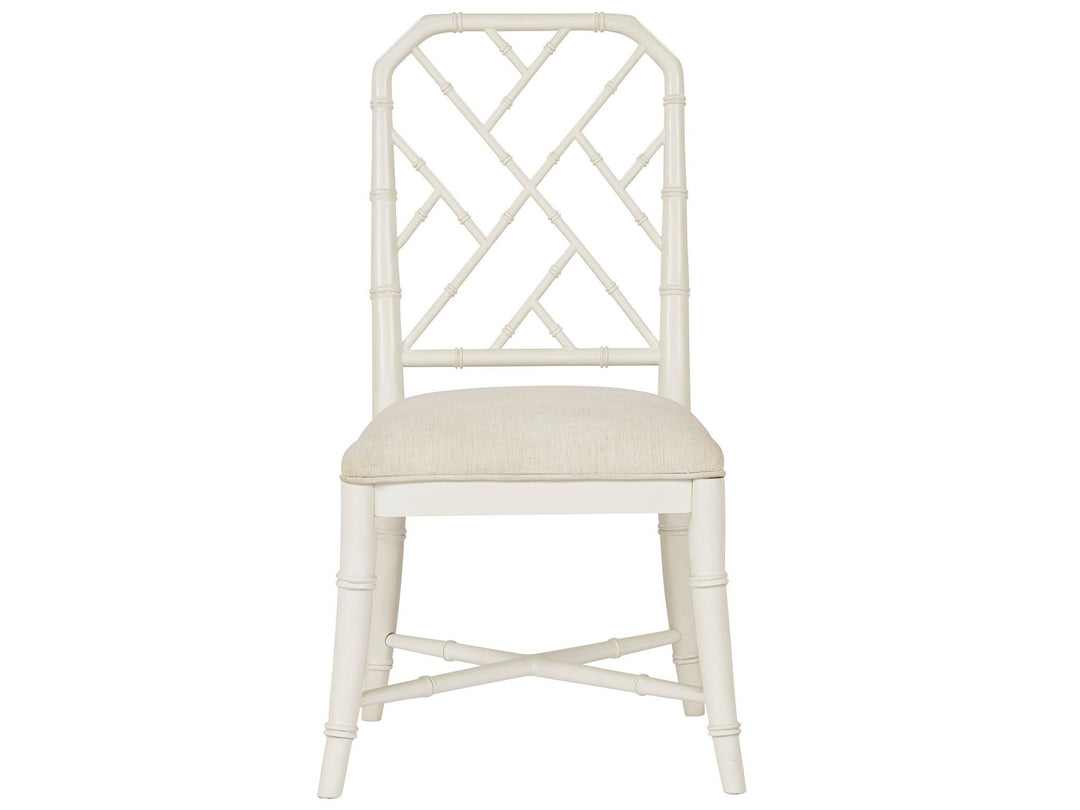 Hanalei Bay Side Chair- White