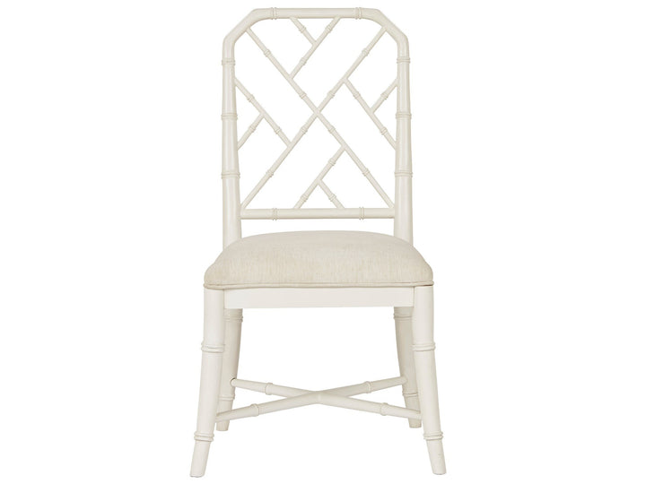 Hanalei Bay Side Chair- White